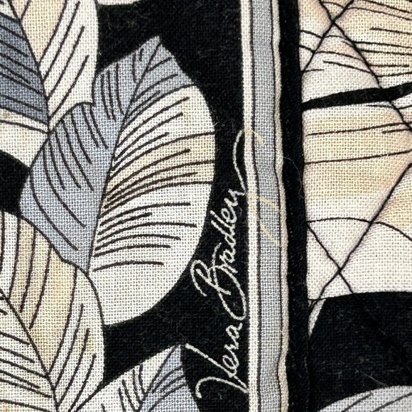 Vera Bradley Tablet Sleeve Canterberry Cobalt Black/Cream/Gray GUC - Picture 5 of 5